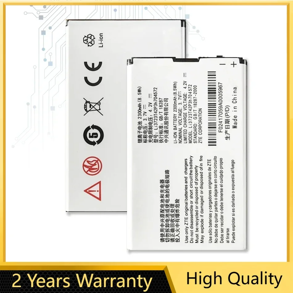 Аккумулятор Li3723T42P3h 704572 Для ZTE MF91 MF90 модем WiFi-маршрутизатора 4G 2300 мАч