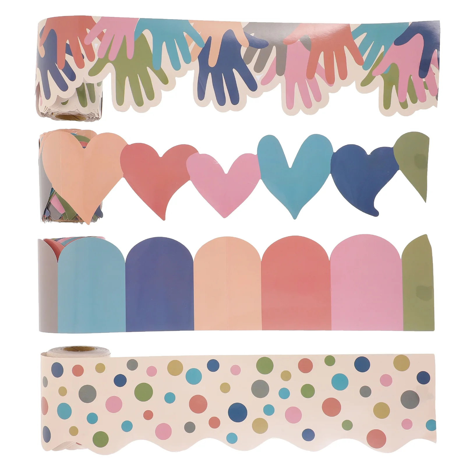 

Chalkboard Border Sticker Replaceable Bulletin Decorative Trim Paper Bathroom Decorations