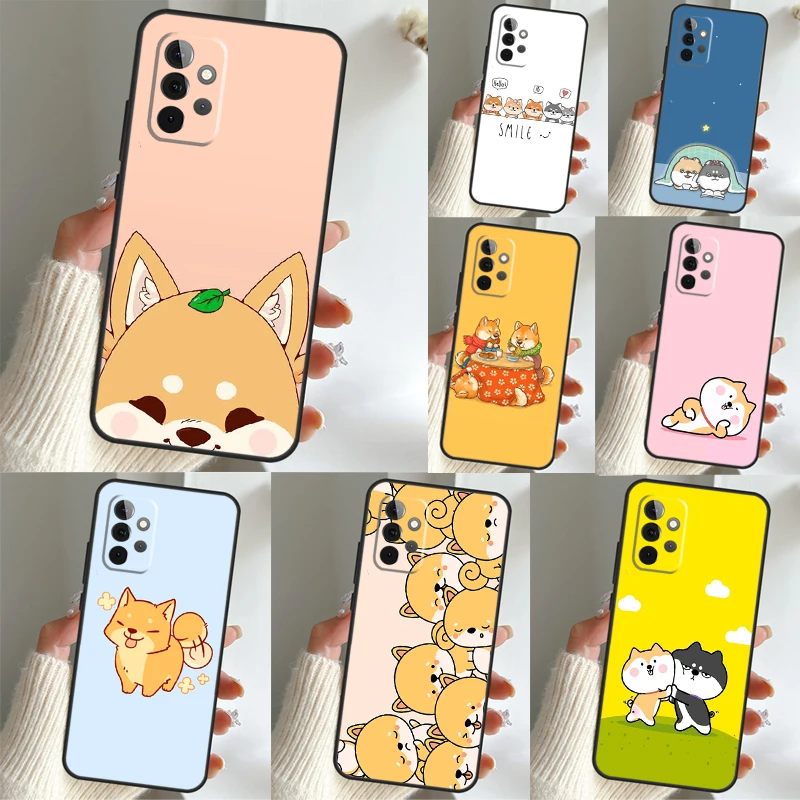 

Animal Shiba Inu Case For Samsung Galaxy A52 A32 A12 A53 A33 A23 A13 A14 A52S A21S A71 A51 A50 A70 Coque