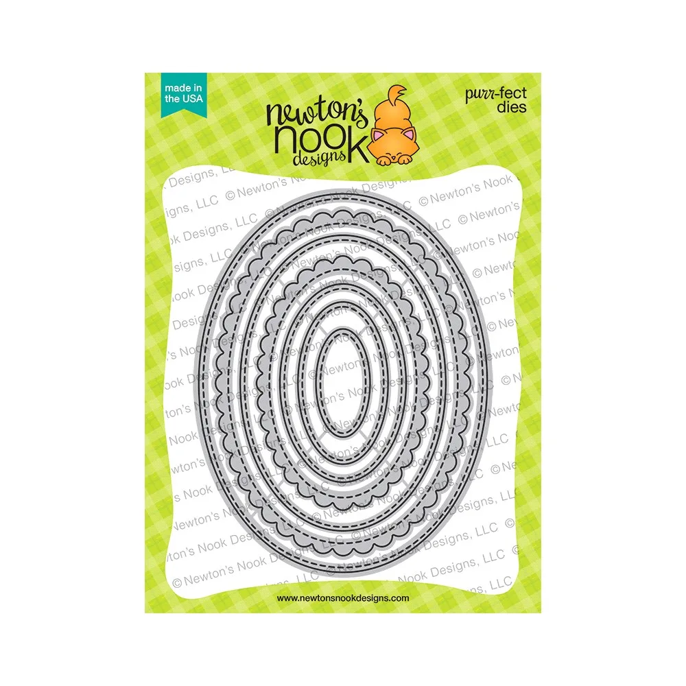 

Дизайнерские овальные рамки металлическая высечка для скрапбукинга ремесленный шаблон вырезанные штампы трафареты Новое поступление 2022