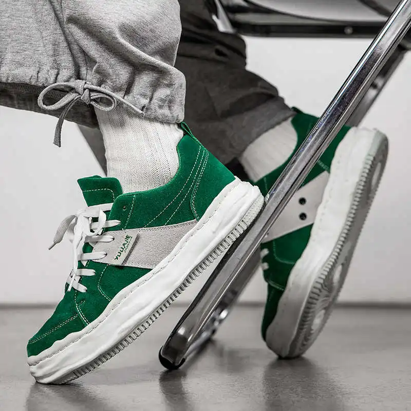 

Ботинки Deporte мужские спортивные высокие кроссовки с большим количеством кроссовки с вырезами спортивные мужские кроссовки известных бренд...