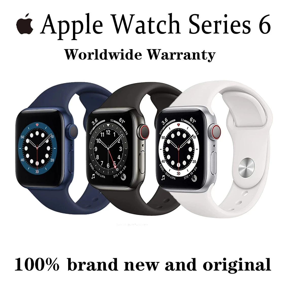 Алюминиевый корпус Apple Watch Series 6 40 мм