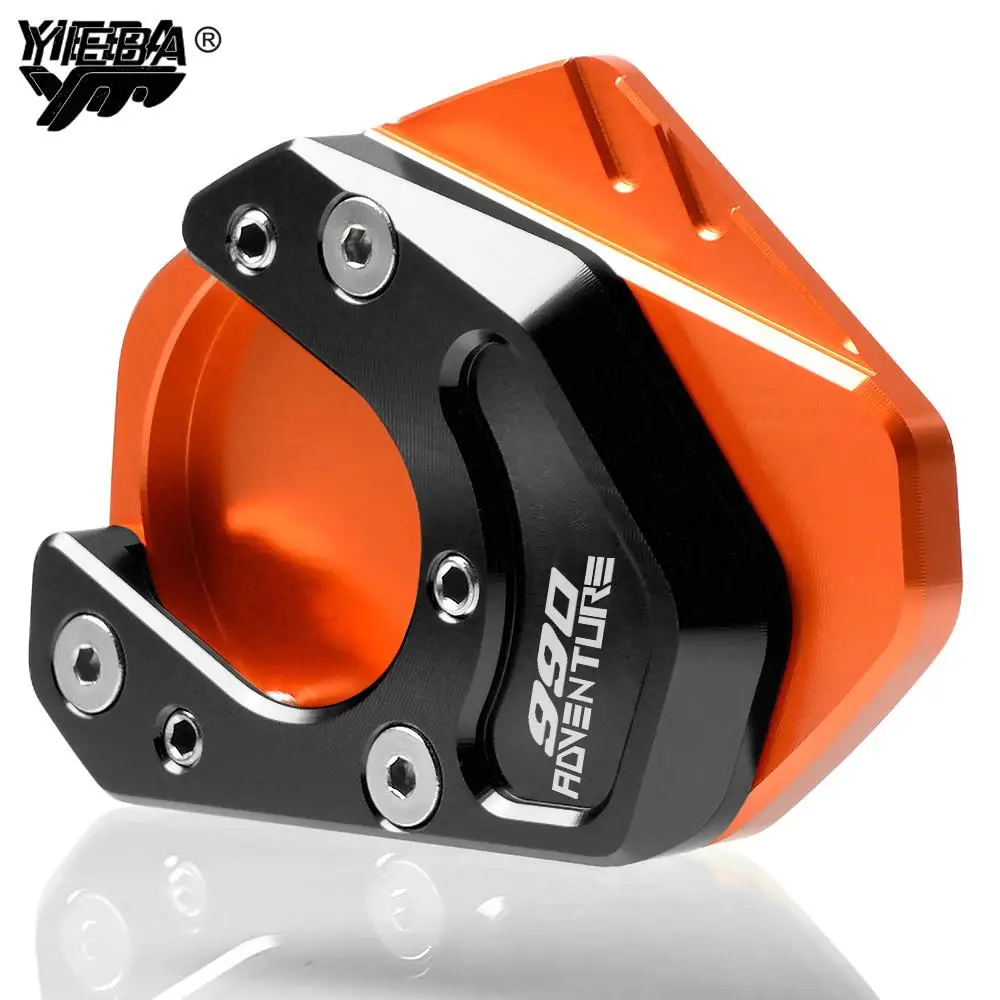 

For 990 Adventure S 2007 2008 Side Stand Enlarger Kickstand Enlarge Plate Extension Pad Motorcycle With 990 Adventure