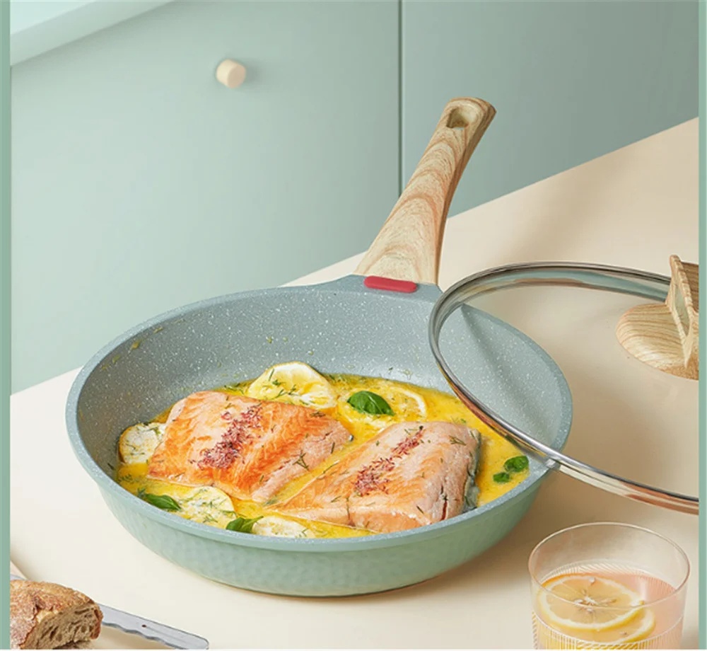 

Factory Direct Supply Baby Food Supplement Pan Frying and Cooking One Non Stick Pan