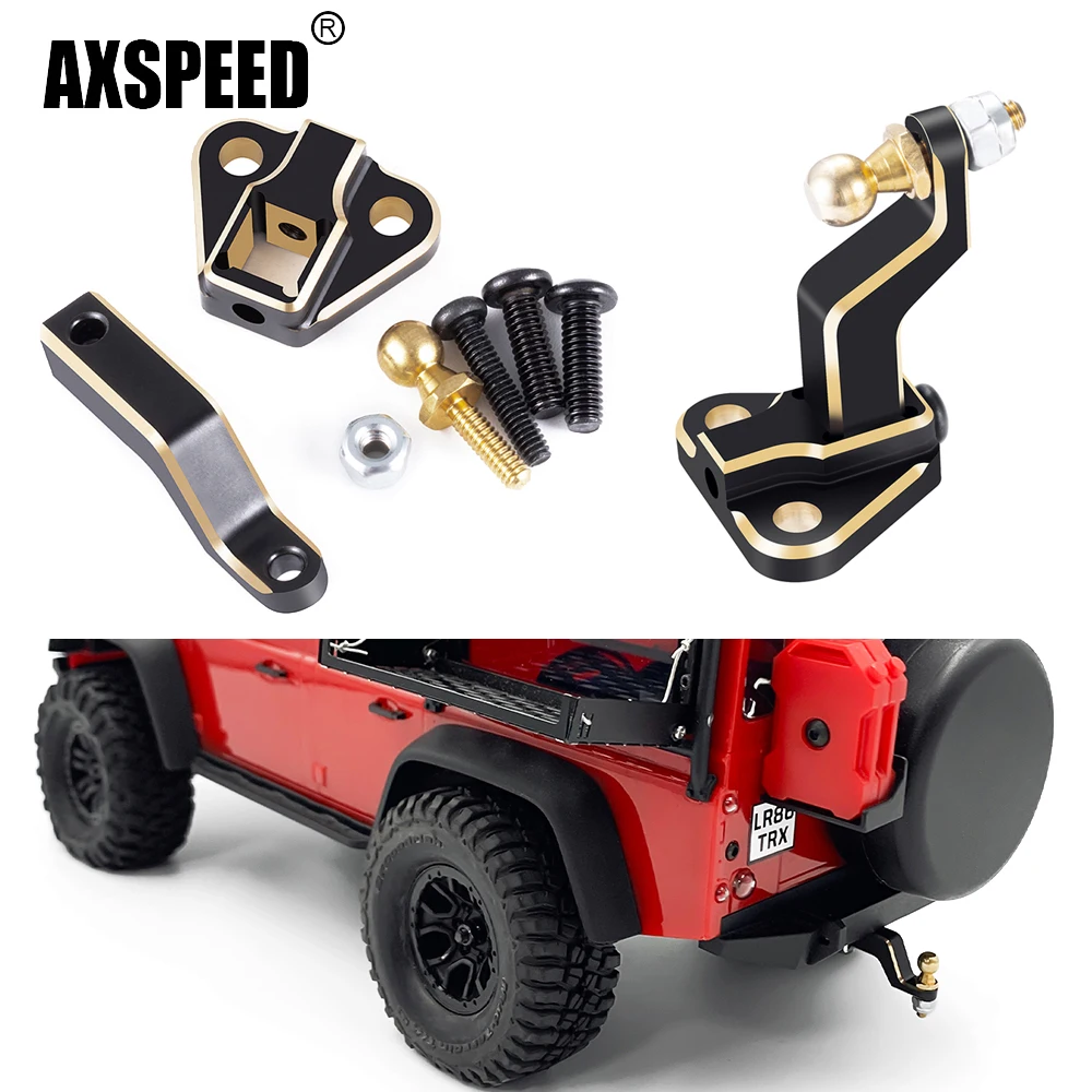 AXSPEED имитация латуни противовеса крюк для прицепа приемника сцепного устройства