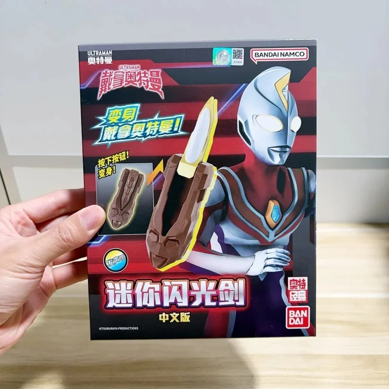 Оригинальный мини-девайс Bandai Ultraman Henshin Device со звуковыми эффектами, китайская версия, световой меч, коллекционная аниме-фигурка, подарки (art.: 3920dbc3fc4fc) - 3920dbc3fc4fc