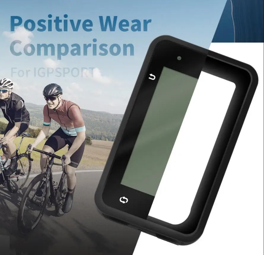 Силиконовый мягкий защитный чехол с краями защитная пленка для экрана iGPSPORT iGS630S