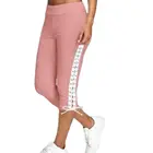 Брюки-Капри женские, со шнуровкой по бокам, с эластичной талией, 34, размера плюс, L-4XL