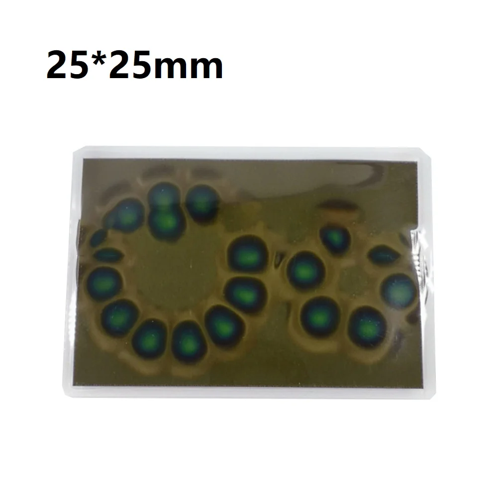 

Magnetic Field Viewer Magnet Poles Testing Card Magnetism Area Observation Film Card Magnet Detector Pattern Display 30x30mm
