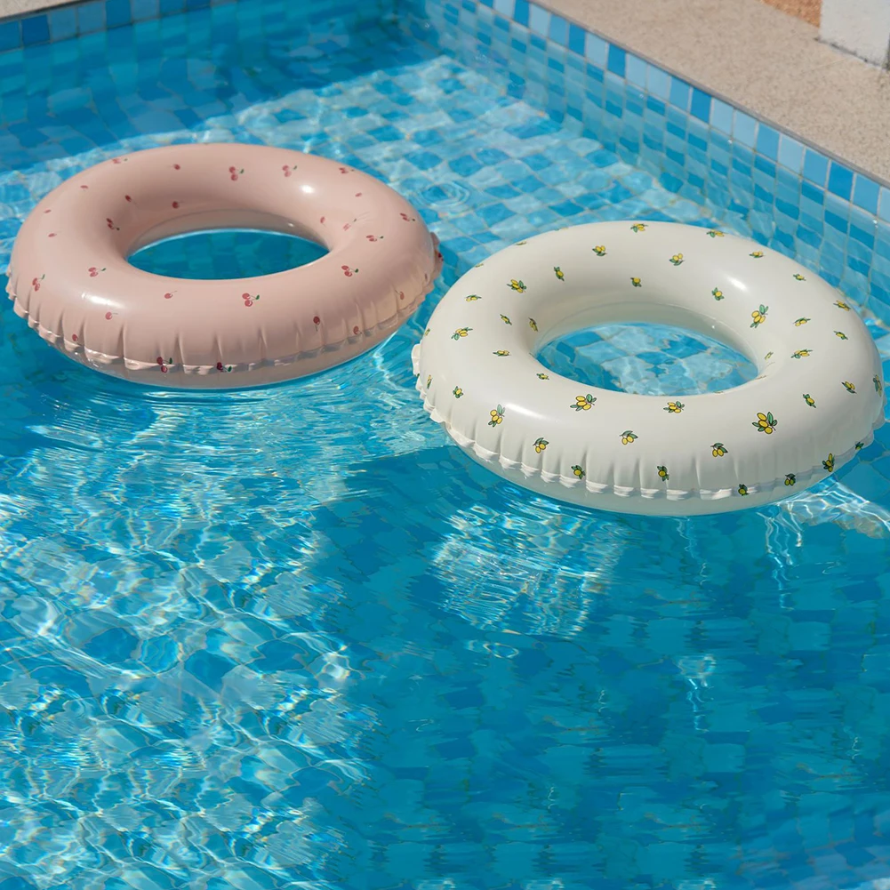 

Inflatable Swimming Ring Thickened PVC Beach Thickening Lifebuoy for Children Water Toy Swim Training Equipment