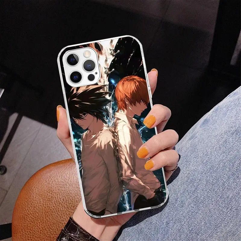 Фото Чехол для телефона N-Note D-Death Anime Ryuk для iPhone 17 Air 16 Pro Max 17E 16E 15 + 14 Plus 11 12 13 7 8 SE, подарочный чехол с принтом, Fundas 1 №3