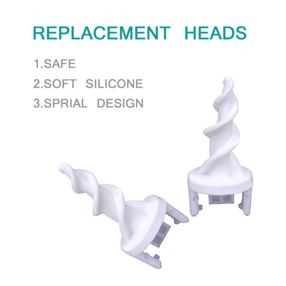 Инструмент для удаления ушного воска Мягкая силиконовая спираль чистки ушей 16