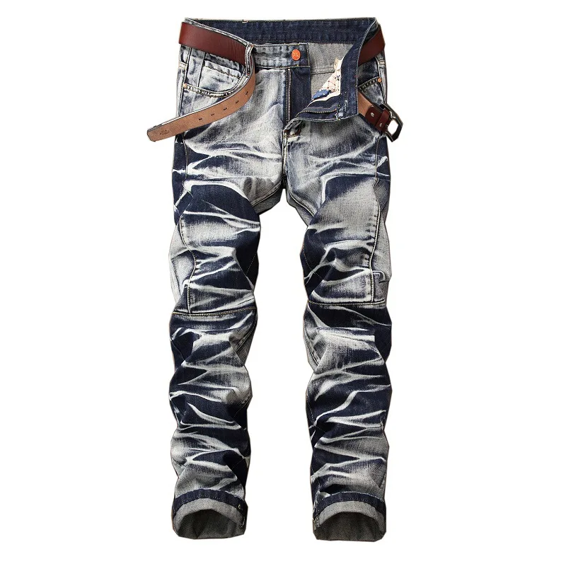 New Style Jeans Trousers Are Worn Straight Retro Casual Relaxed Comfortable and Versatile Personalized Trousers