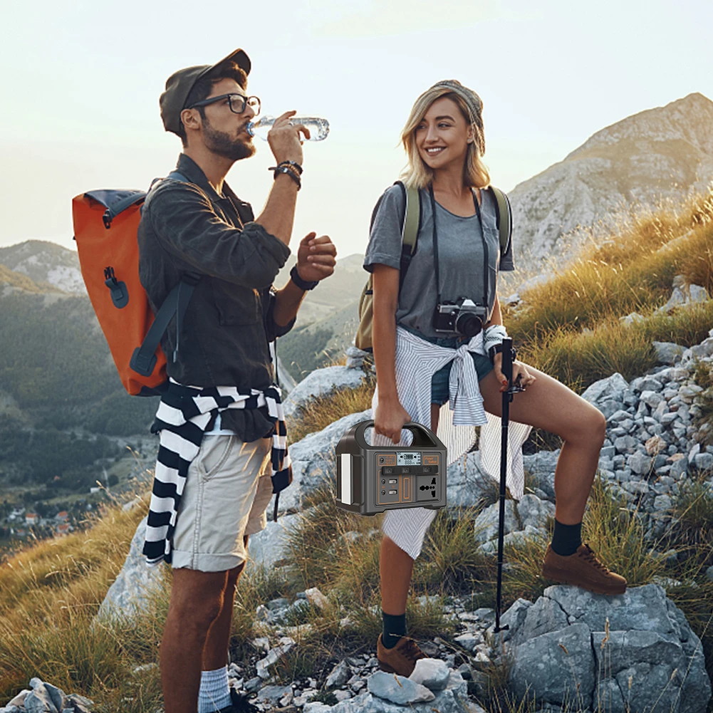 Портативная Солнечная Электростанция 100 Вт С Внешним Аккумулятором 24000 мАч