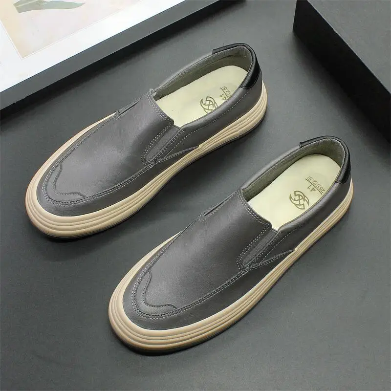 Мужские повседневные кожаные туфли