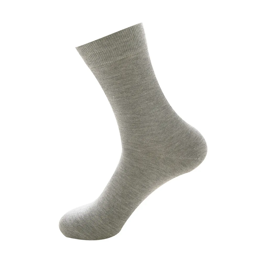 5 Pairs Foundation Thigh High Socks Men Cotton Stockings Unisex Solid Color Spring Autumn Long Socks Woman Plus Size Happy Socks