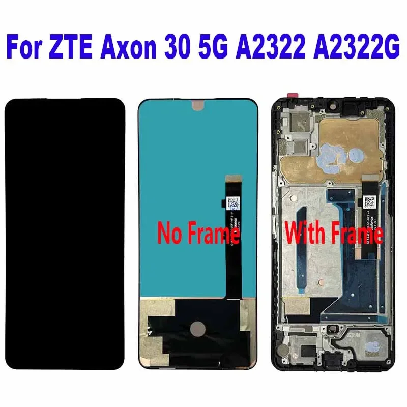 Для ZTE Axon 30 5G A2322 A2322G ЖК-дисплей кодирующий преобразователь сенсорного экрана в