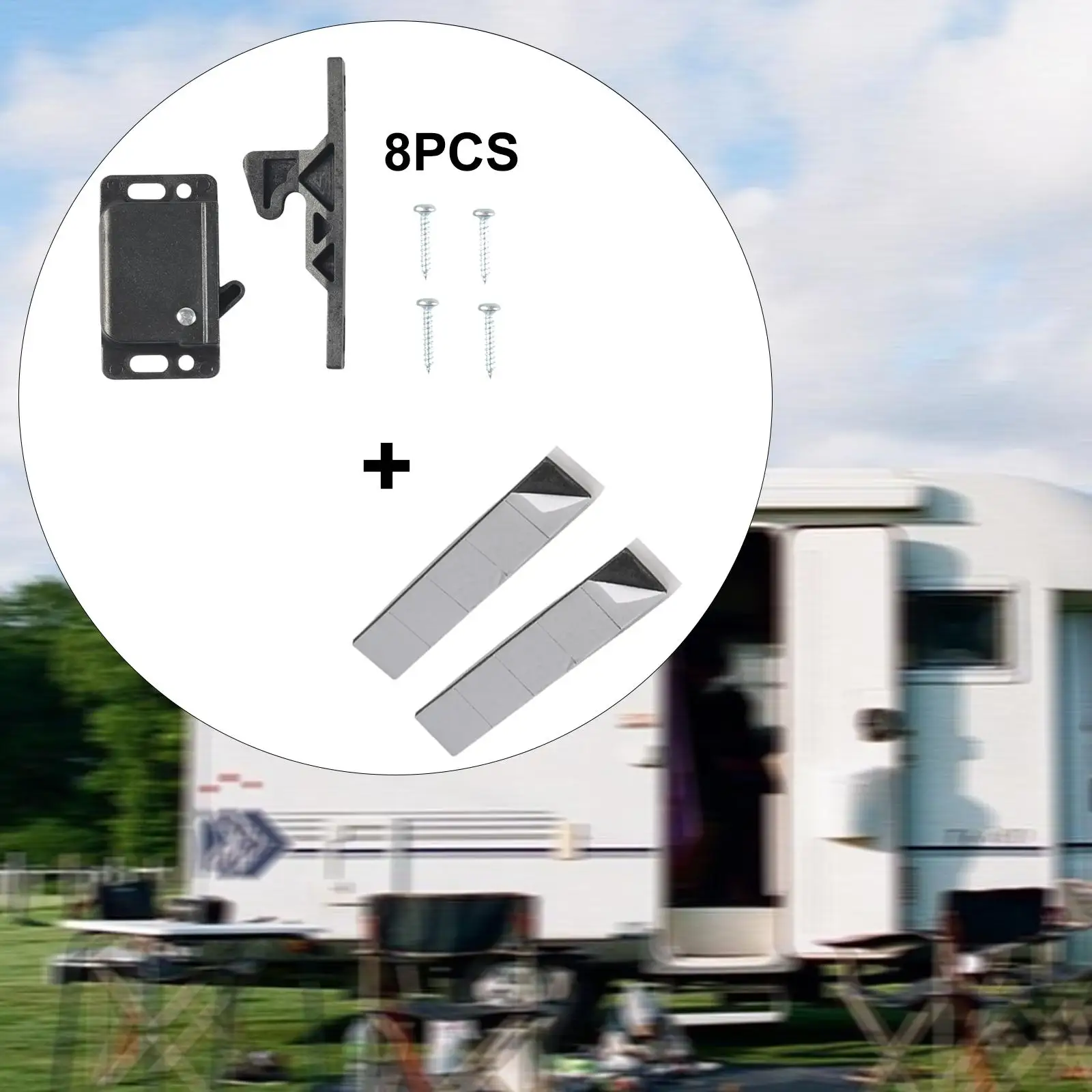 8x RV защелки для ящиков и Захваты Кабинета оборудования универсальные мотора