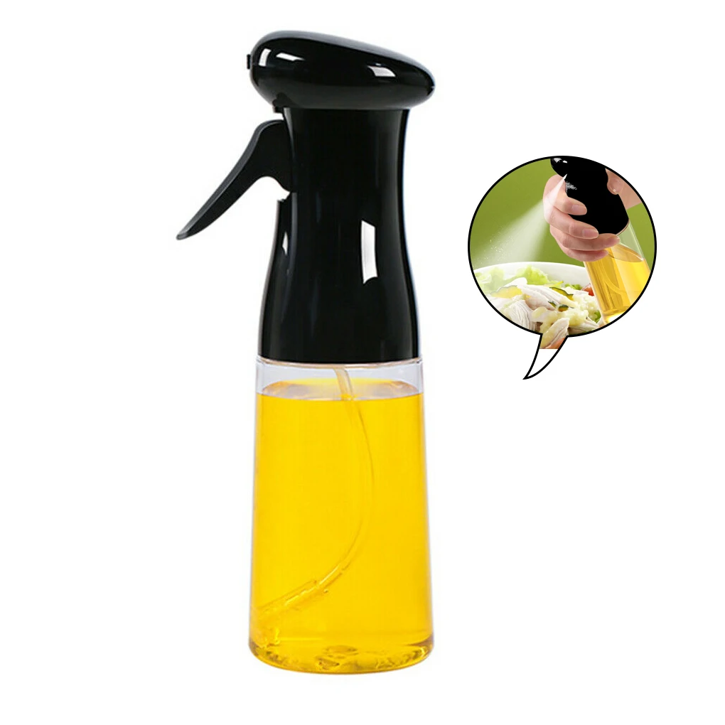 

210ml Oil Spray Bottle Cooking Accessories Gravy Boats Baking Vinegar Mist Sprayer Barbecue Spray Bottle Kitchen BBQ Grilling