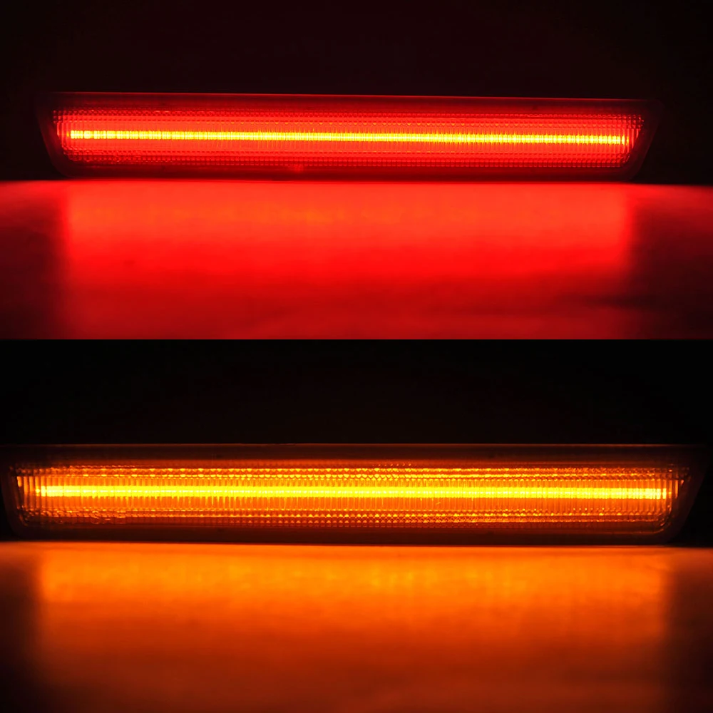 4 шт. 12 В светодиодные передние янтарные + задние красные боковые габаритные