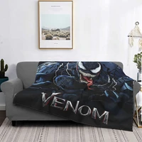 3d film plaid blankets children and adults gift multi function warm throw blanket for bed couch fangs gift