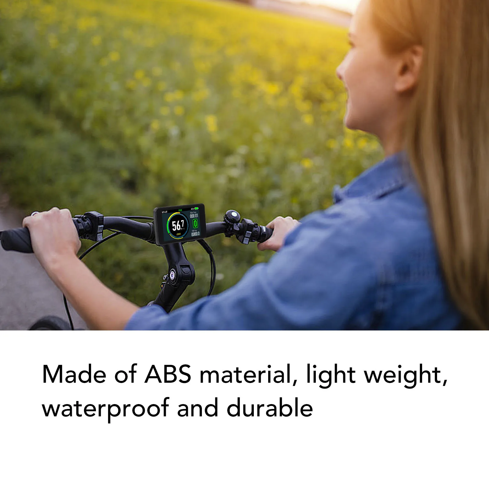 Новый электрический велосипед T8 с цветным дисплеем