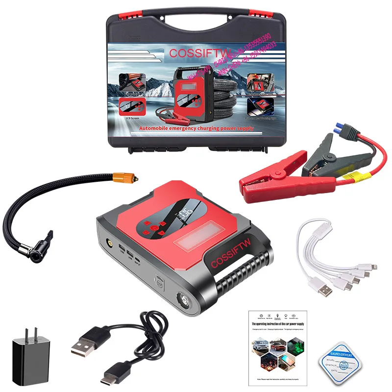 Power Bank Portable Starters With Air Pump