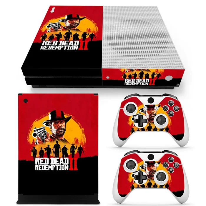 Red Dead Redemption 2 крутая дизайнерская наклейка на геймпад для XBOX One S тонкая кожу