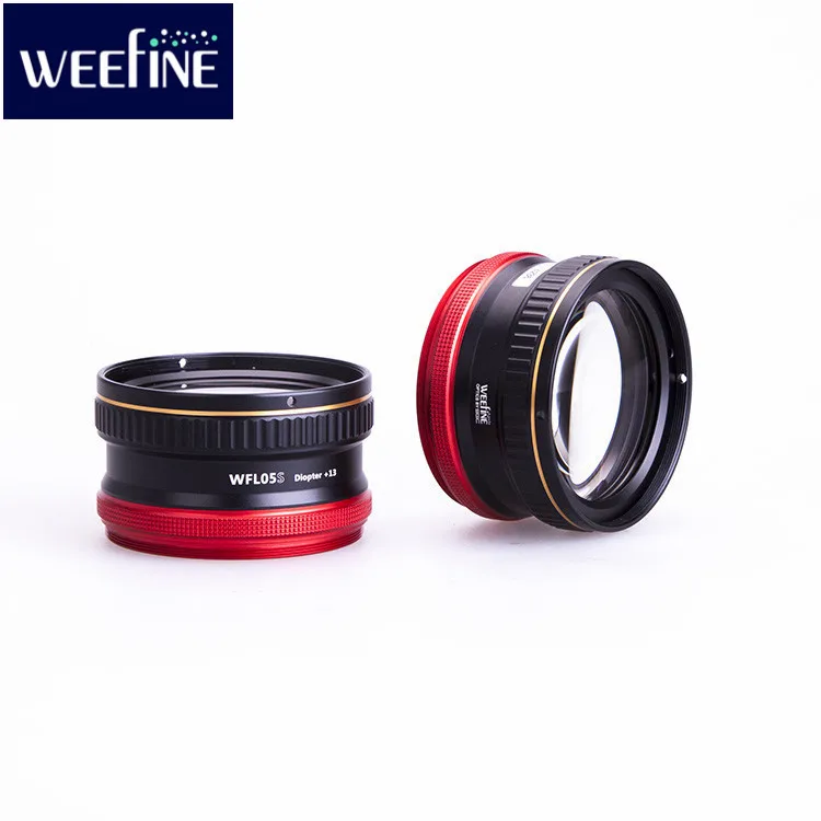 

Weefine WFL05S +13 high-quality Close-up Lens optical camera lens specifically designed for underwater photographers