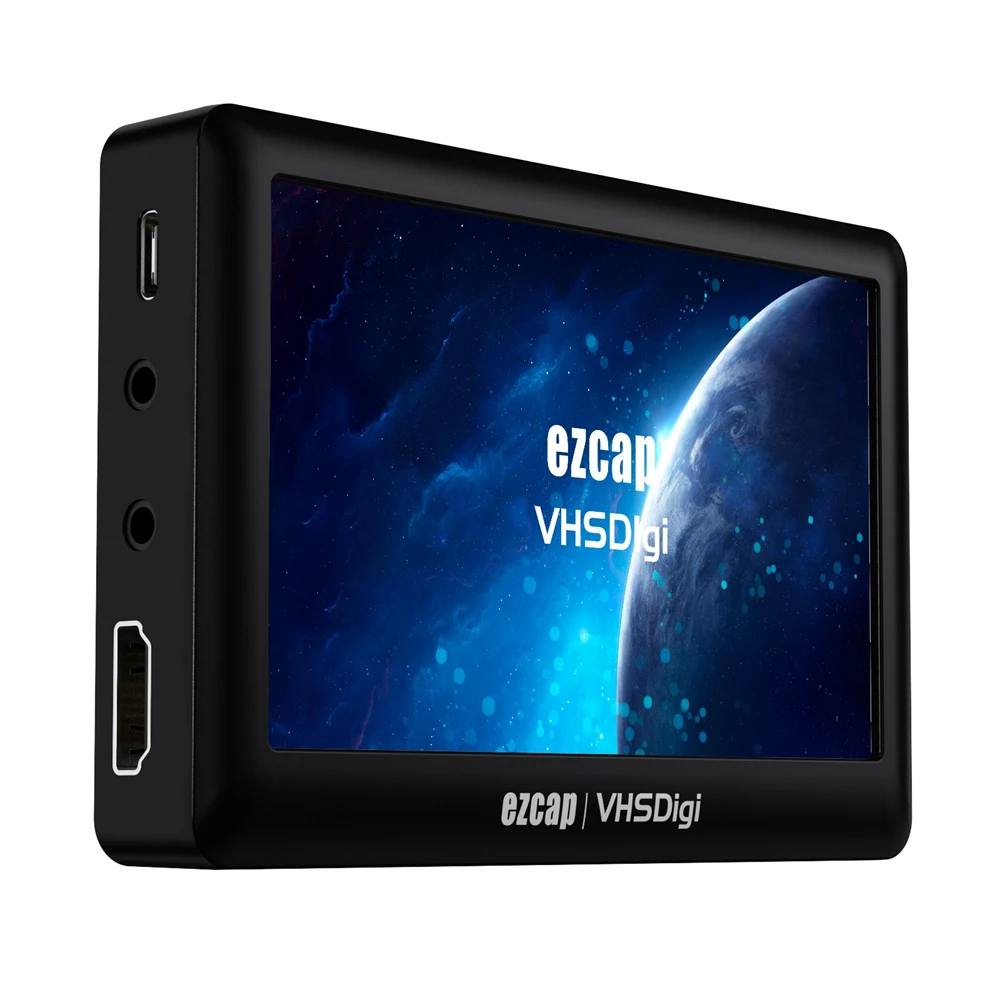 EzCAP180 AV преобразователь с аналогового VHS VCR RCA Hi8 видеокамера DVD плеер на цифровой 4 3