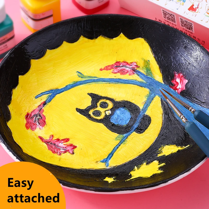 Стеклянные/керамические краски сделай сам для рисования водонепроницаемые не