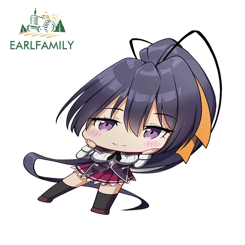 

EARLFAMILY 13cm x 12.1cm for High School DxD Anime Car Stickers Motorcycle Funny Car Accessoires Decal Campervan Vinyl Decals