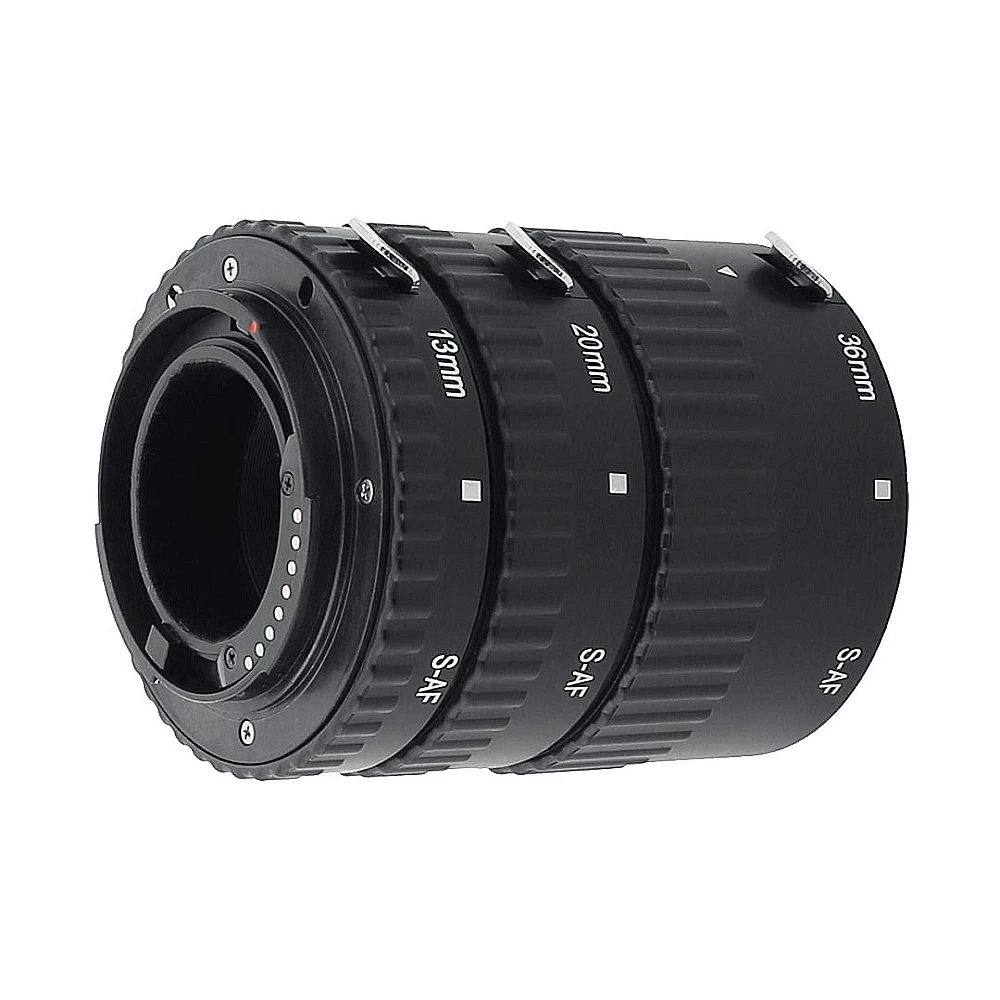 

Удлинительное макрокольцо Meike с автофокусом, комплект колец для Sony A77, A200, A300, A350, A500, A550, A580, A850, A900, A57, A58