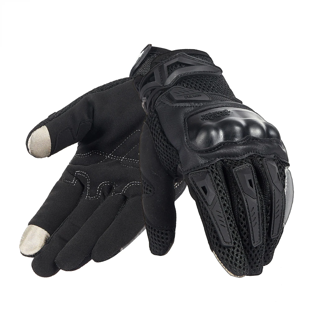 

JIA'S Summer Motorcycle Gloves Men Touch Screen Breathable Moto Racing Riding Motorbike Protective Gear Motocross Gloves