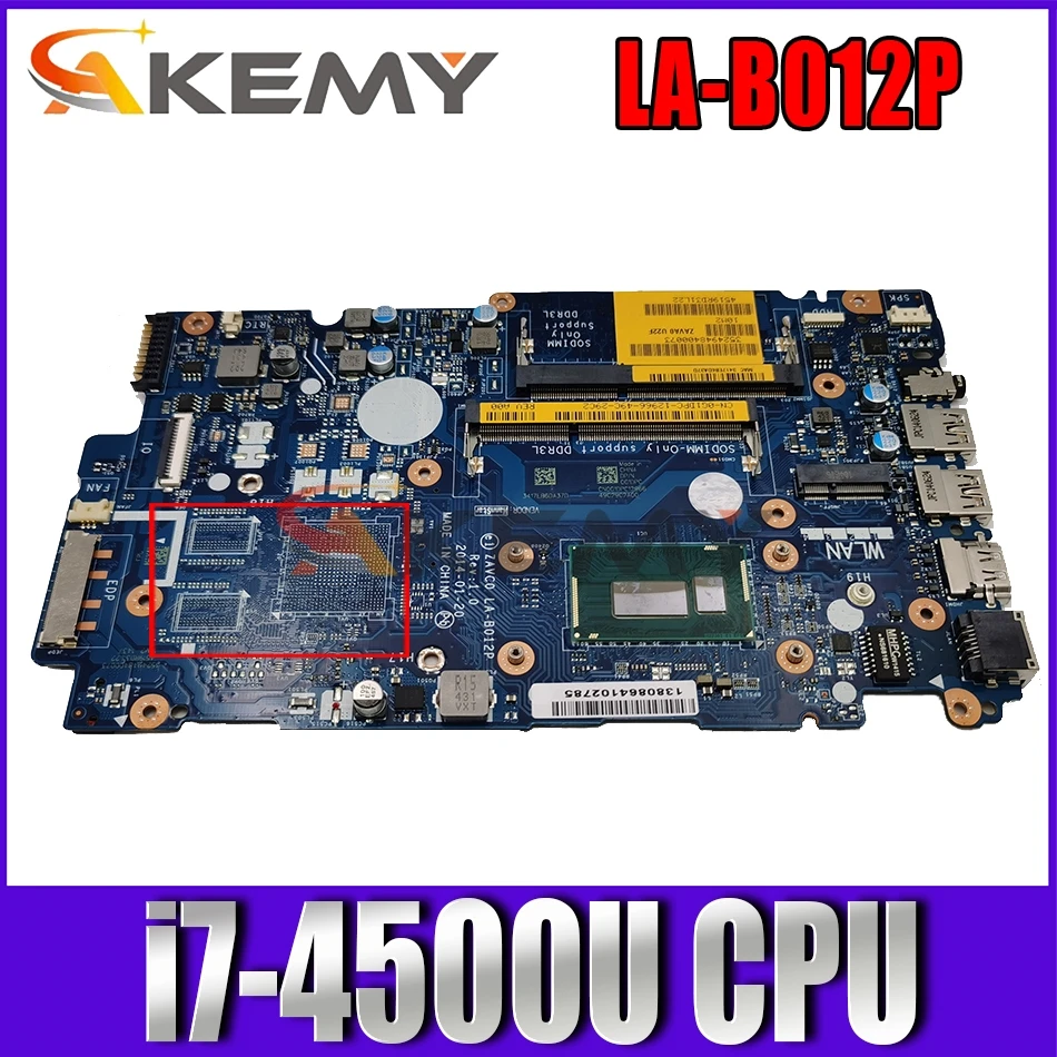

Умная внешняя деталь ZAVC0 для DELL Inspiron 5447 5547 5442, материнская плата для ноутбука 100%, протестированная работа