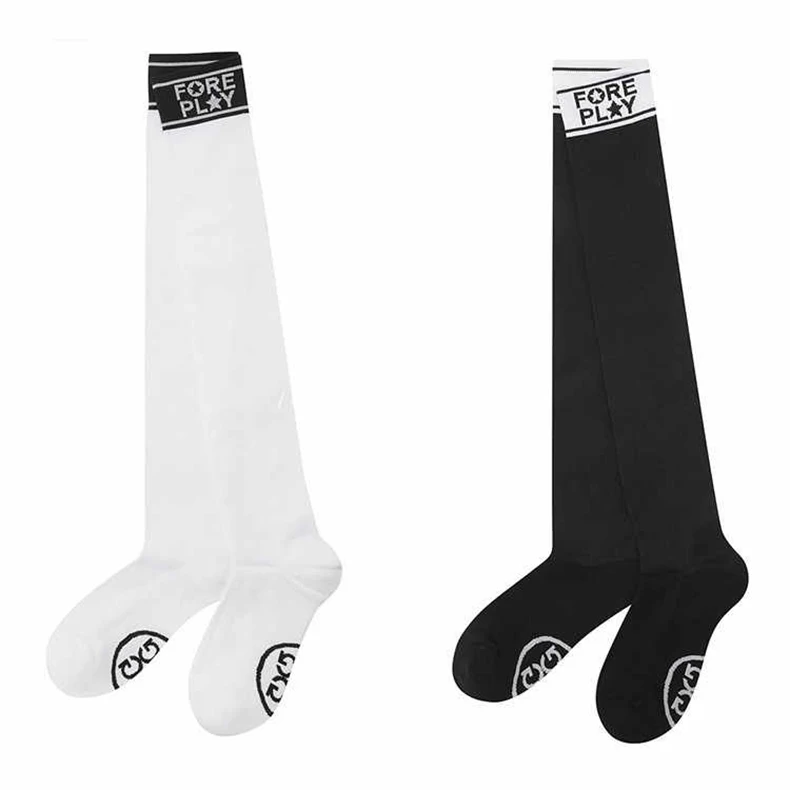 

Новинка женские весенне-летние носки для гольфа Модные дышащие двухцветные носки для спорта на открытом воздухе