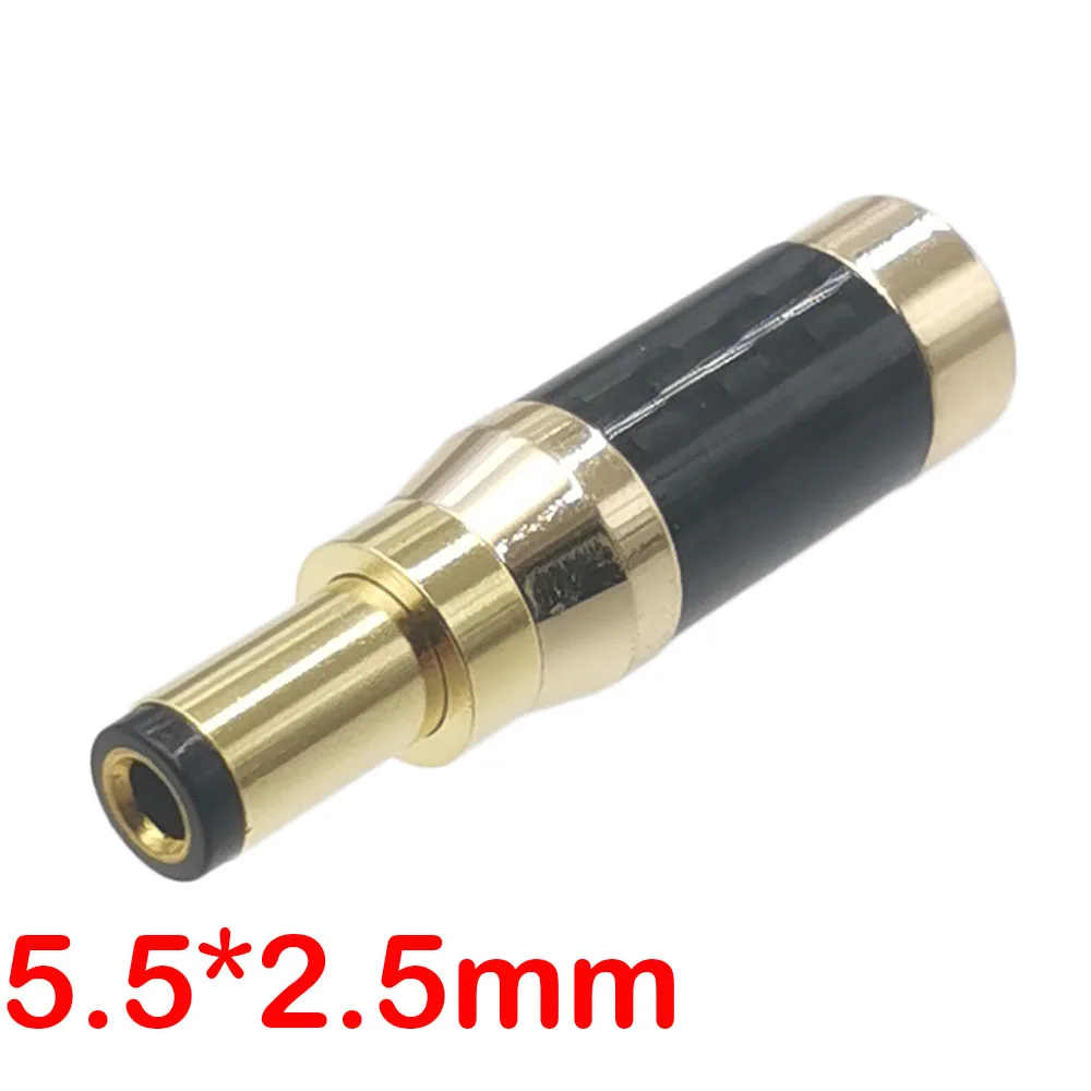 

1 шт. позолоченный разъем постоянного тока 5,5*2,1/2,5 мм, разъем для зарядки «сделай сам», провод для пайки, 10 А, высокий ток 5,5x2,5,5,5,5x2,1, разъем постоянного тока, штекер