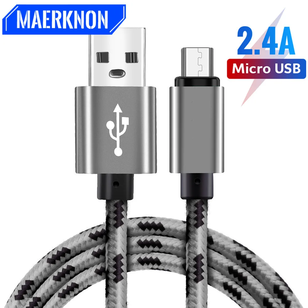 

2.4A Micro USB Cable Fast Charging 0.25m 1m 2m 3m Charger Wire for Xiaomi Huawei Samsung S22 S21 Mobile Phone Charge Data Cable