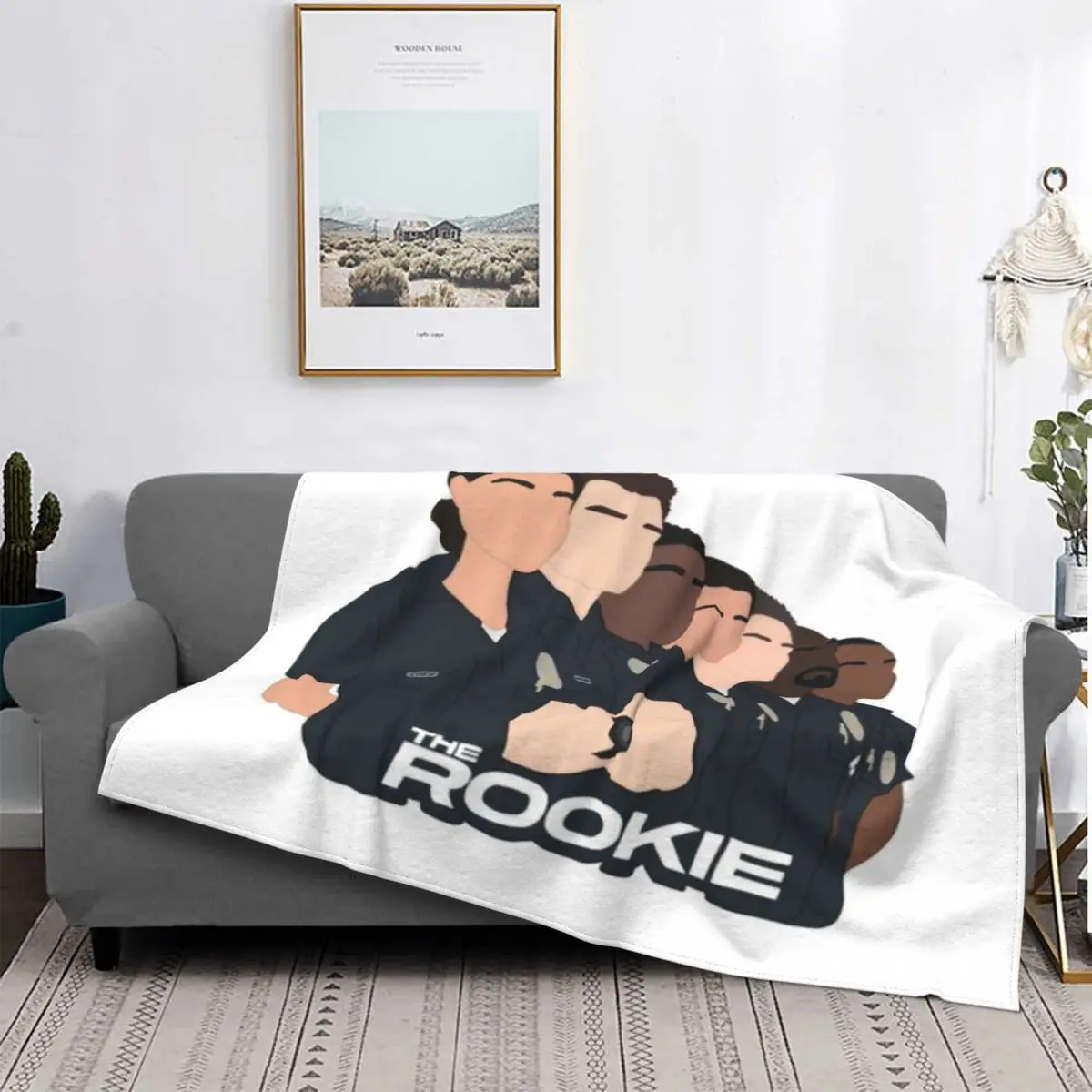 Ультра-мягкое Флисовое одеяло The Rookie