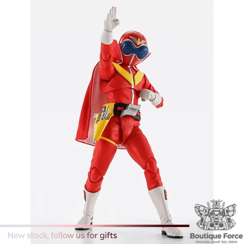Фото Коллекционная фигурка Bandai SHF True Bone Sculpture Akaranger: Аниме-модель Himitsu Sentai Gorenger для мальчиков №2