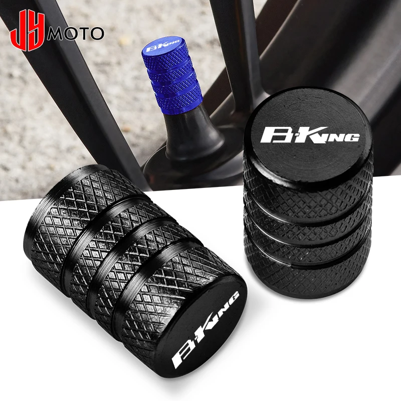 

For Suzuki BKING Newest Motorcycle Aluminum Wheel Tire Valve Stem Cap Covers B-KING 2008-2018 2019 2020 2021 B KING Accessories