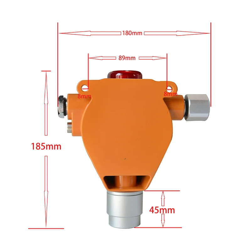 Fixed Type Combustible Leak Gas Detector Measuring Device For Sale enlarge