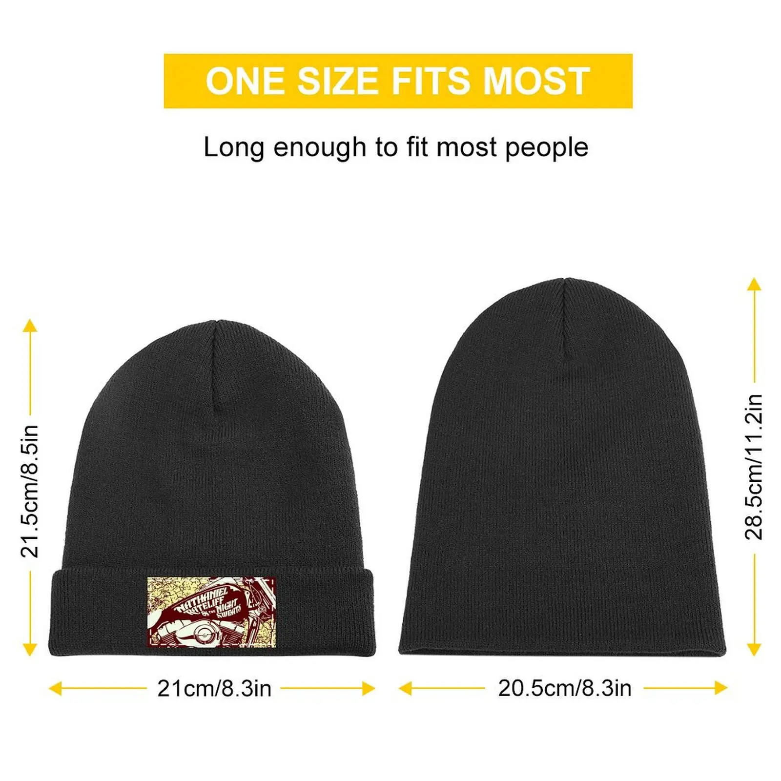 Вязаная шапка Nathaniel Rateliff для альпинизма новая термокозырек гольфа мужская и