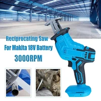 3000rpmmin cordless electric saw reciprocating saw portable electric stepless speed change suitable for makita 18v battery