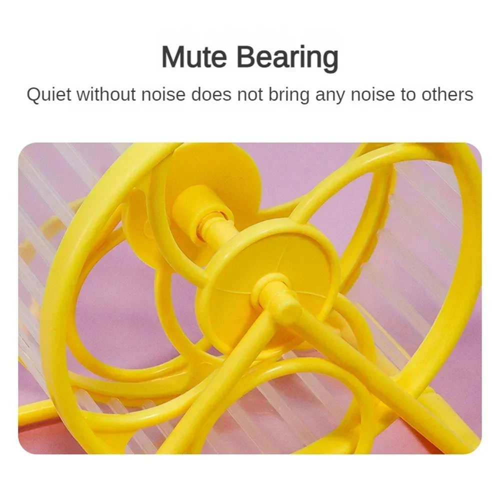 Колесо Для Упражнений Хомяков — Бесшумное Беговое С Подставкой Мелких Животных