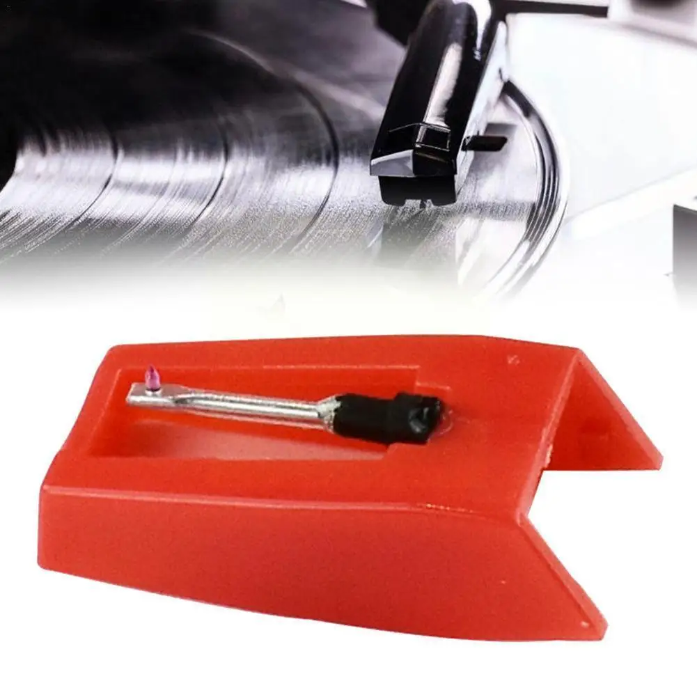 1pcs Turntable Stylus Dynamic Magnetic Needle Record Reader LP Gramophone Vinyl Accessories Replacement Player Q4F3