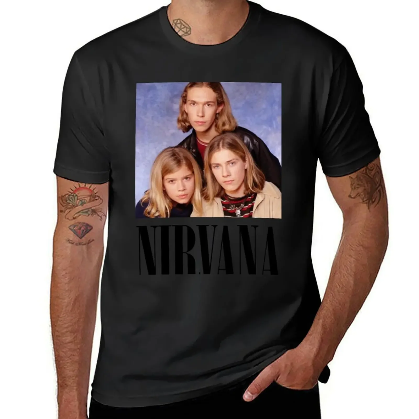 MMMGrunge - Hanson Vs гранж серьезные футболки с рисунком тяжелые женские топы мужские