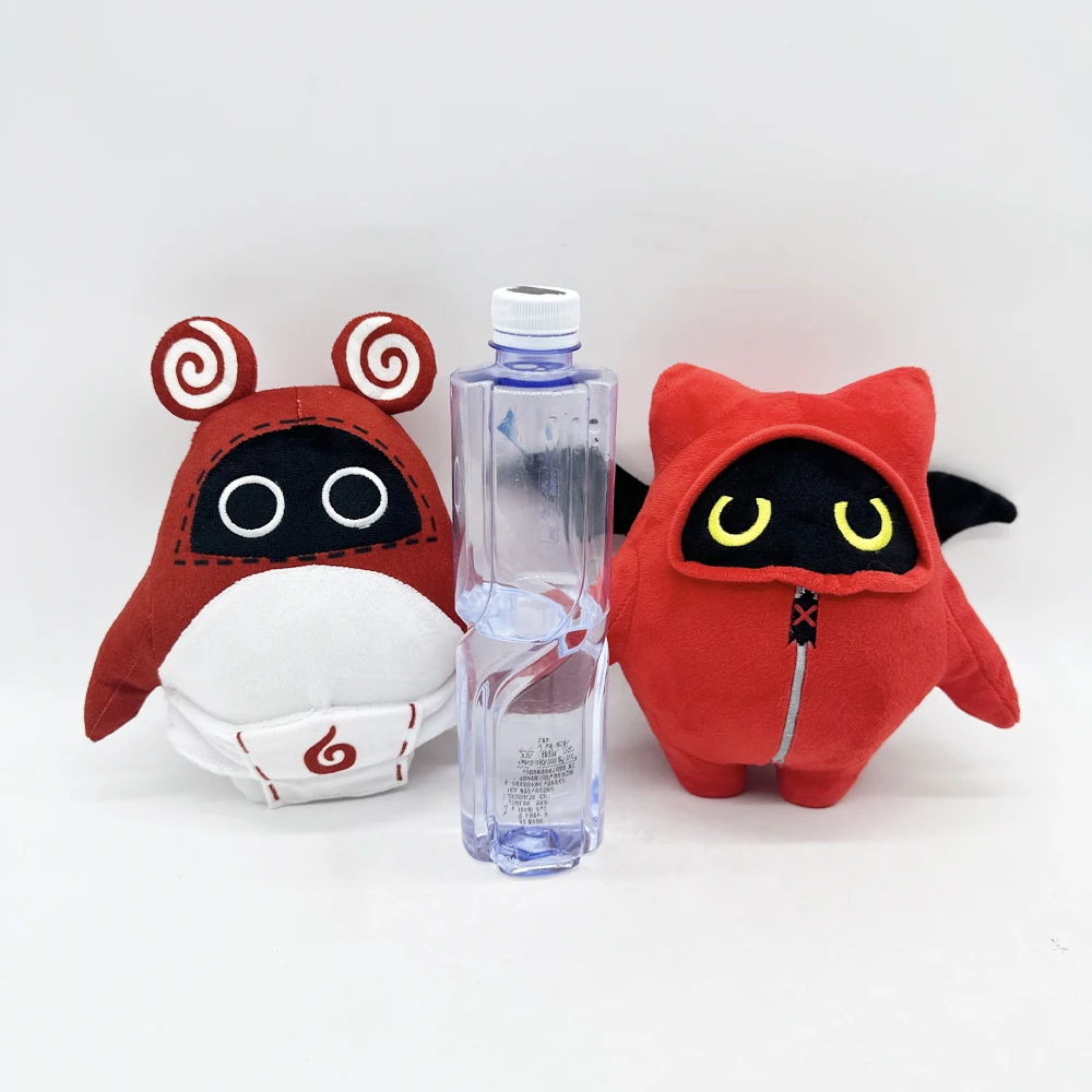 Красная плюшевая игрушка Летучая мышь с капюшоном раньше и 27 см мягкие набивные