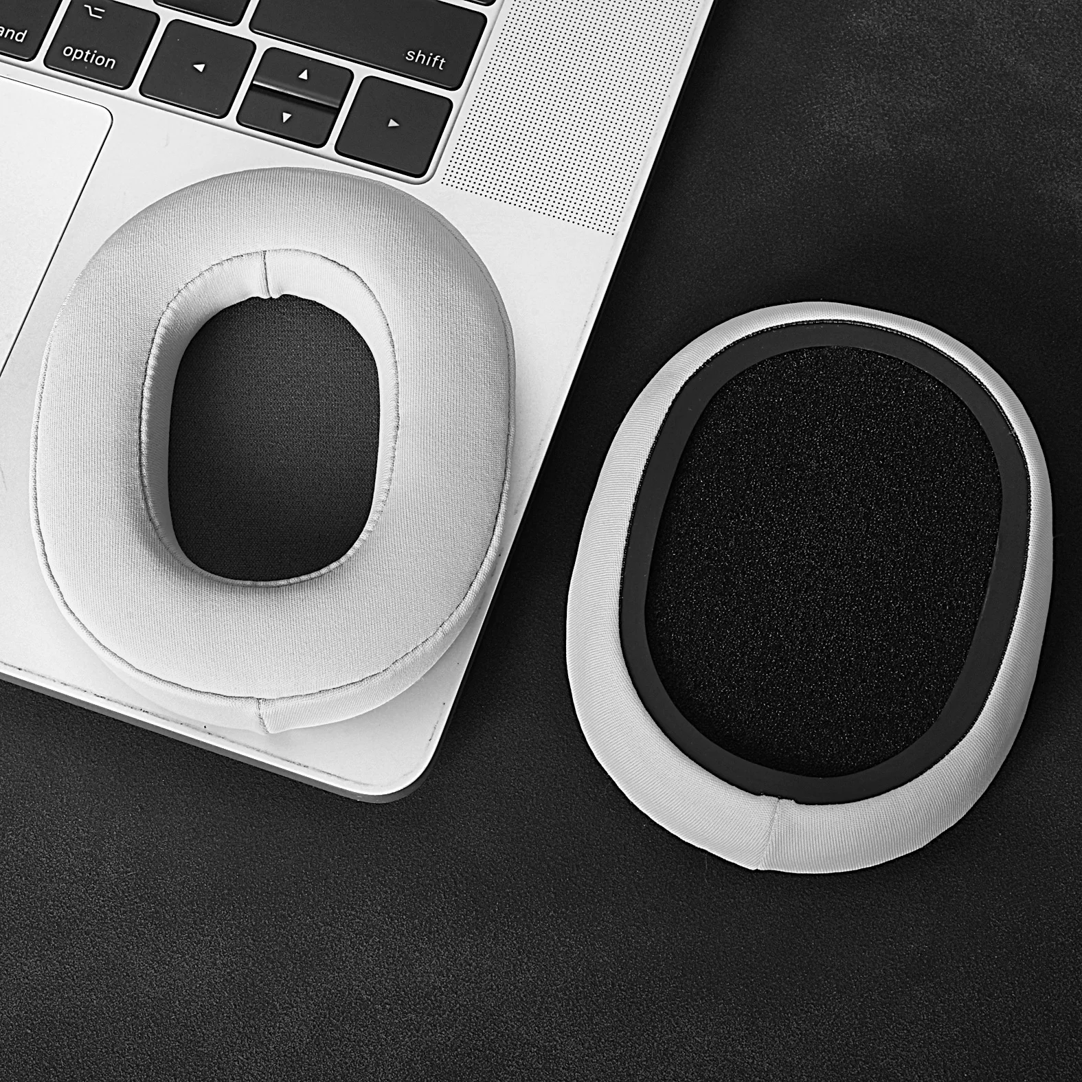 Фото Сменные тканевые амбушюры для наушников Skullcandy Hesh 3/ANC/Evo и Crusher Wireless/540, запчасти для ремонта №5