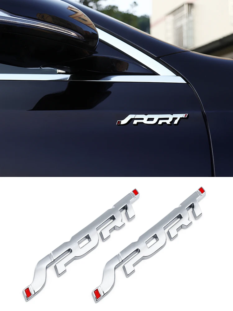 Автомобильная наклейка металлический спортивный логотип эмблема значок для Porsche